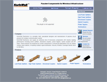 Tablet Screenshot of korinwell.com